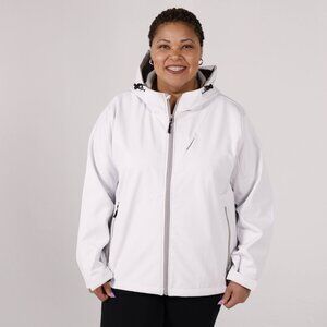NWT Womens Pulse Plus Size Soft Shell Jacket Fall Coat 1X 16